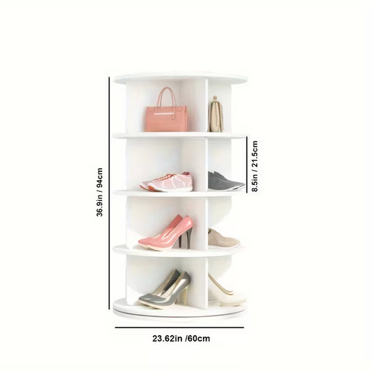 360° Rotating Shoe Organizer