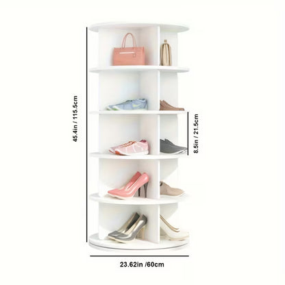 360° Rotating Shoe Organizer