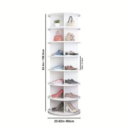 360° Rotating Shoe Organizer